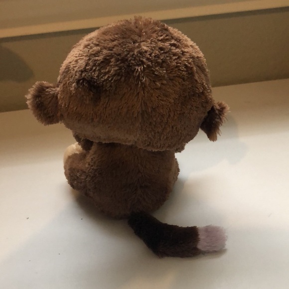 Stuffed Animal Monkey Y2K Ty Coconut 6” Plush Brown Monkey Toy - Picture 3 of 10